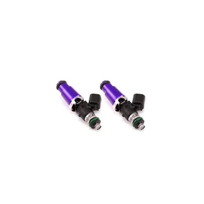 Injector Dynamics - Injector Dynamics ID1050X Injectors - 60mm Length - 14mm Purple Top - 14mm Lower O-Ring (Set of 2) 1050.60.14.14.2