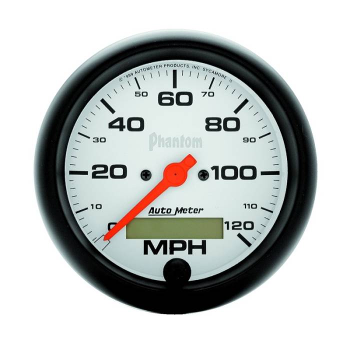 Auto Meter - 3-3/8" SPEEDO, 120 M 5887