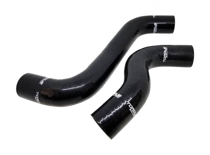 Torque Solution - Torque Solution 2015+ Subaru WRX / 2014+ Forester XT Silicone Radiator Hose Kit - Black TS-SU-419BK