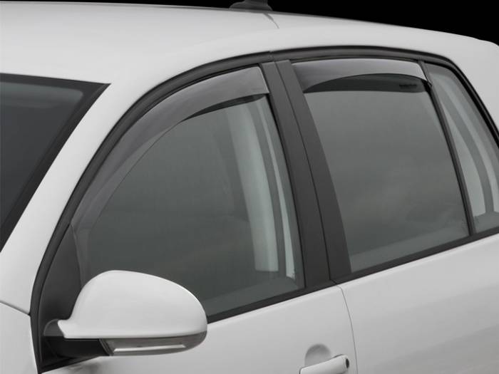 WeatherTech - 2006-2009 Volkswagen Golf and GTI 5 Door WeatherTech Front and Rear Side Window Deflectors (Light)