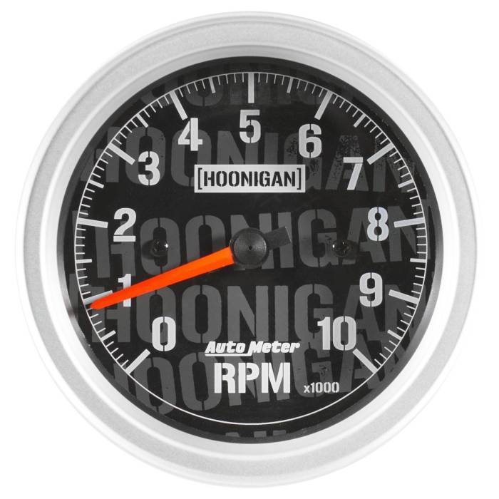 Auto Meter - Auto Meter Hoonigan 3-3/8" (85.7mm) 10K RPM Full Electronic Tachometer Gauge