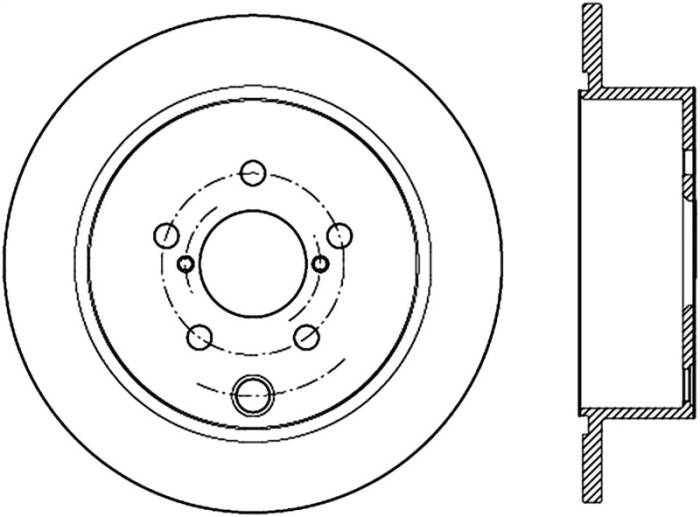 StopTech - CYROSTOP BLANK ROTOR 120.47033CRY