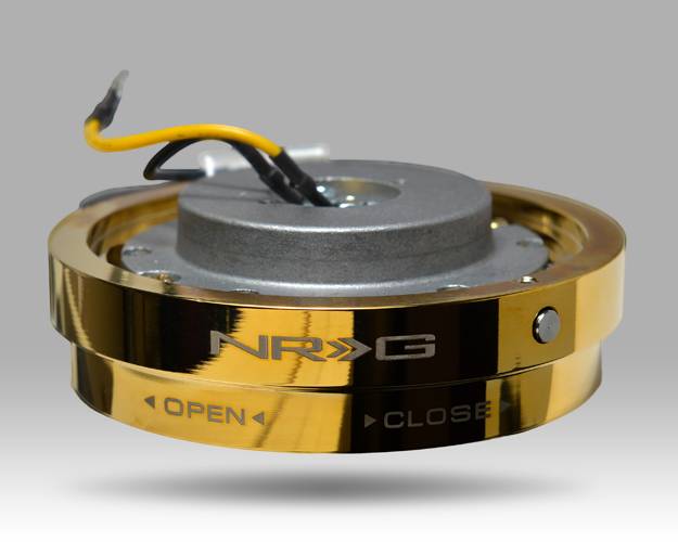 NRG Innovations - NRG Innovations Thin Version Quick Release Kit - Chrome Gold