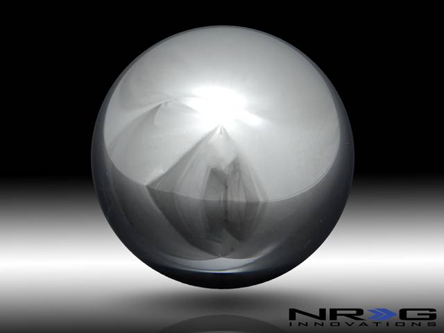 NRG Innovations - NRG Innovations Ball Style Chrome Silver Heavy Weight Shift Knob - Universal 1.1LBS/480g