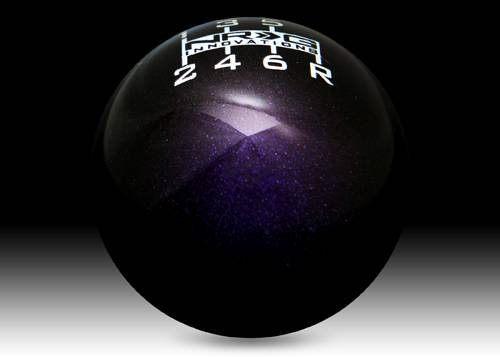 NRG Innovations - NRG Innovations Ball Style Green/Purple Heavy Weight 6 Speed Shift Knob - Universal 1.1LBS/480g