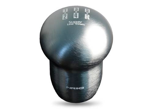 NRG Innovations - NRG Innovations Collector Series 5 Speed Super Low Down Shift Knob - Gun Metal Universal