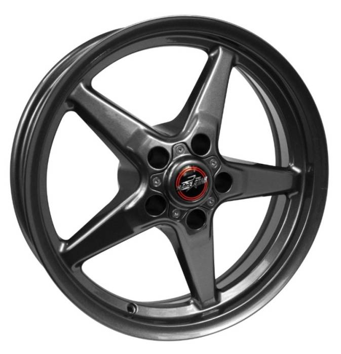 Race Star - Race Star 92 Drag Star Bracket Racer 17x9.5 5x4.75 B.C./ 6.875 B.S. Metallic Gray Wheel 92-795253G