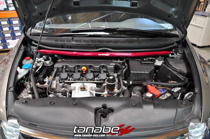 Tanabe - 2006-2011 Honda Civic Hybrid Tanabe Sustec Strut Tower Bar - Front