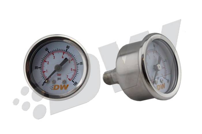 Deatsch Werks - Deatsch Werks Adjustable Fuel Pressure Gauge