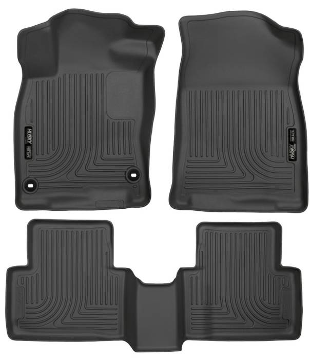 2016+ Honda Civic Sedan Husky Liners WeatherBeater Front and Rear Floor
