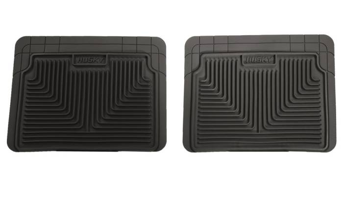 Husky Liners - 1992-1996 Honda Prelude Husky Liners Heavy Duty Rear Floor Mats - Black