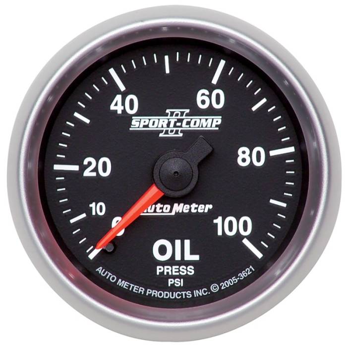 Auto Meter - 2-1/16" OIL PRESS, 0 3621