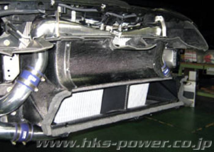 HKS - HKS 09 Nissan GTR R35 2 Core FMIC includes Carbon Air Duct and Full Piping Kits 13001-AN013