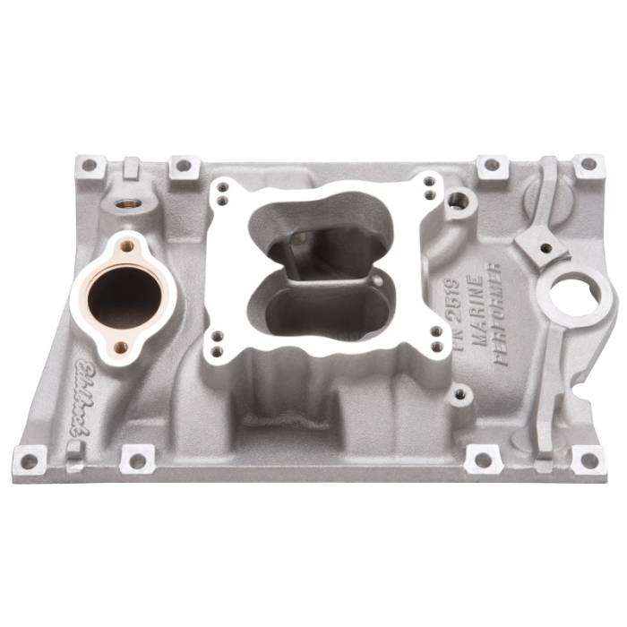 Edelbrock - Edelbrock 96-17 Chevy 4.3 V6 Vortec Marine Engine Performer Series Intake Manifold w/8 Bolts 2519