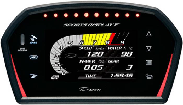 Defi - DEFI Sports Display F w/ Advance Control Unit/Sensors DF15902
