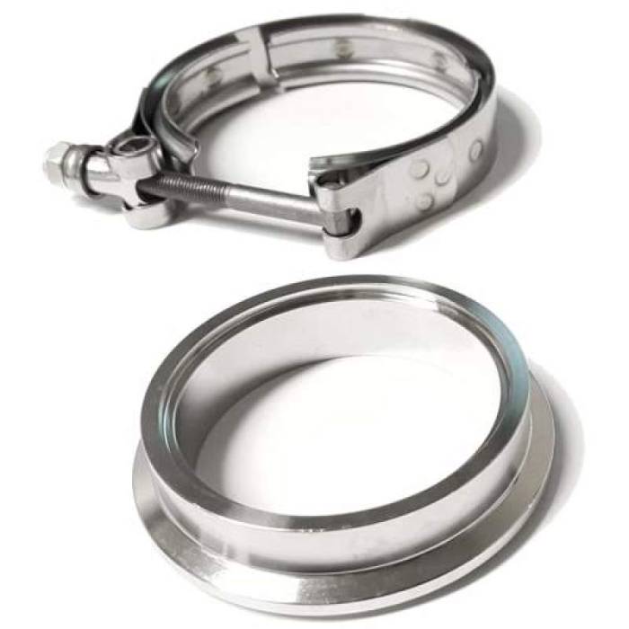ATP - ATP Stainless Manifold Flange & Clamp for Borg Warner EFR Turbos 6258/6758/7163/7064/7670/8374/9180 ATP-CLC-CLA-059