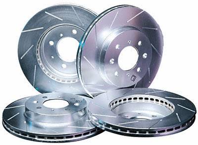 PowerSlot - 2002-2003 Honda Civic Si PowerSlot Front Right Slotted Brake Rotor