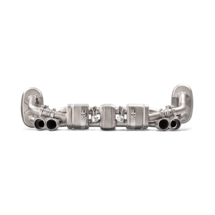 Akrapovic - Akrapovic 12-15 Porsche 911 Carrera S/4/4S/GTS (991) Slip-On Line (Titanium) w/ Titanium Tips S-PO991SO-HT/1