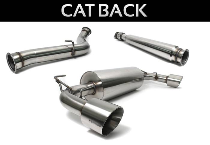 Perrin - 2017+ Toyota GT86 Perrin Cat Back Exhaust 3 Inch - Resonated