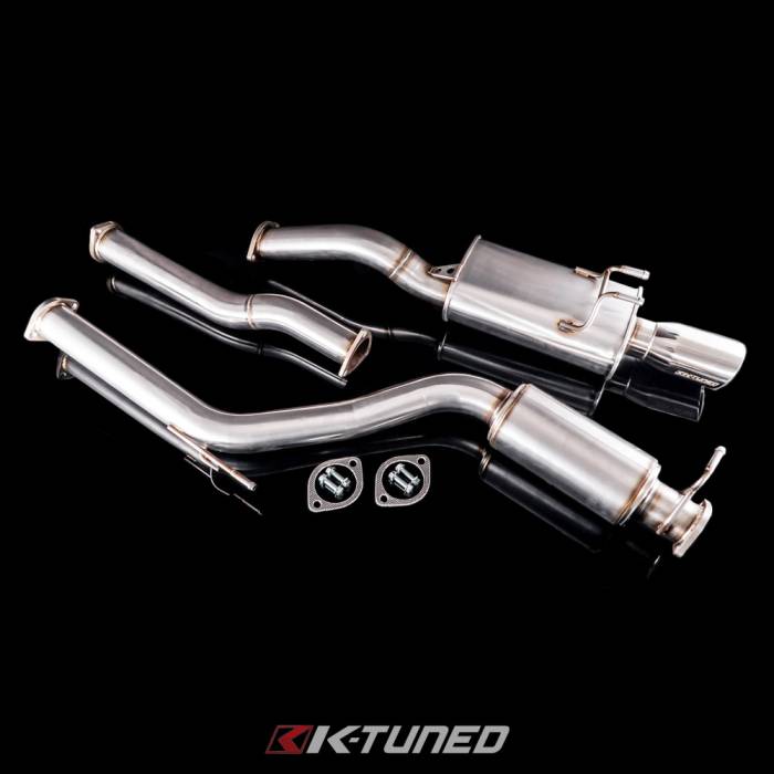K-Tuned - 2012-2015 Honda Civic Si Coupe K-Tuned Cat Back Exhaust System