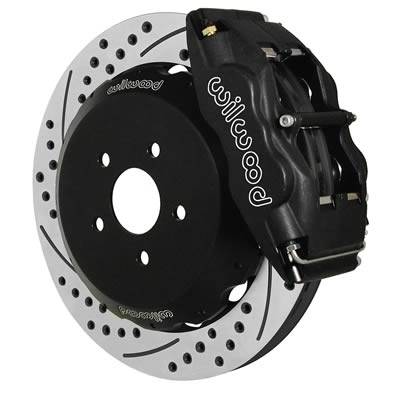 Wilwood - 2003-2007 Scion xA Wilwood Forged Superlite 4 Front Big Brake Kit (Platinum E/Drilled)