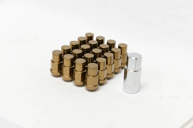 Rays - Rays Duralumin Lug Nuts Set 42MM 12x1.25 16 Lug 4 Lock Set (20pc) - Bronze