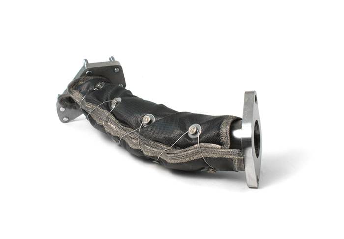 Perrin - 2003-2008 Subar Forester XT Perrin Up-Pipe Thermal Blanket - Rotated Turbo