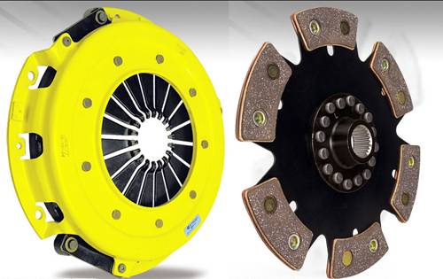 ACT - 1999-2000 Honda Civic Si ACT Maxx Xtreme Pressure Plate w/ Solid Hub (6 Pad) Disk Clutch Kit