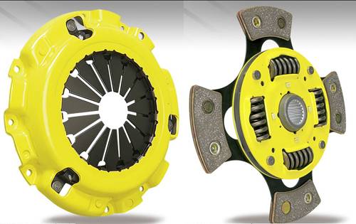 ACT - 1992-1996 Honda Prelude ACT Xtreme Pressure Plate w/ Spring Centered (4 Pad) Disk Clutch Kit