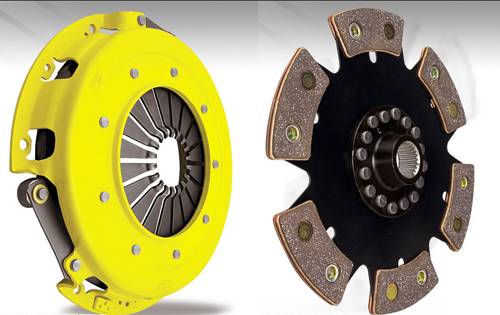 ACT - 1994-1997 Honda Del Sol VTEC ACT Sport Pressure Plate w/ Solid Hub (6 Pad) Disk Clutch Kit