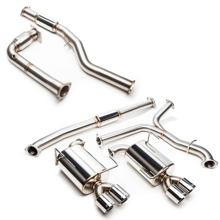 Cobb Tuning - 2015 Subaru WRX 6spd Cobb SS 3in Turboback Exhaust w/ Resonated J Pipe