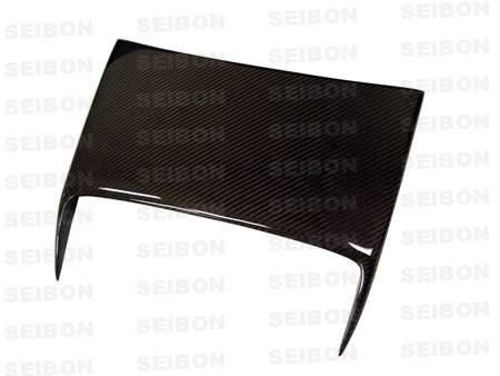 Seibon - 2000-2005 Toyota Celica C1-Style Carbon Fiber Hood Scoop