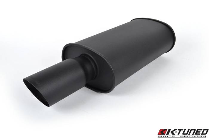 K-Tuned - K-Tuned Universal Muffler - Long (Wrinkle Black)