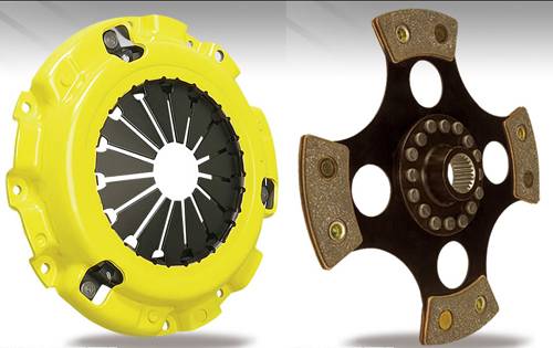 ACT - 2000-2005 Toyota Celica ACT Xtreme Pressure Plate w/ Solid Hub (4 Pad) Disk Clutch Kit