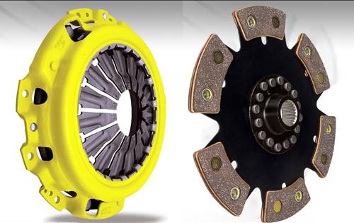 ACT - 2000-2005 Toyota Celica ACT Heavy Duty Pressure Plate w/ Solid Hub (6 Pad) Disk Clutch Kit