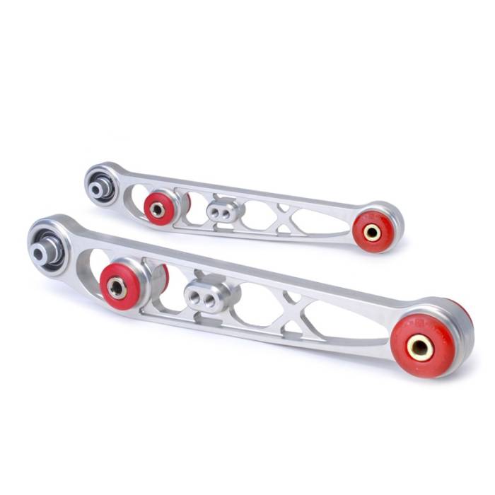 Skunk2 Racing - 1988-1991 Honda Civic and CRX Skunk2 Ultra Series Rear Lower Control Arms (Clear Anodized)
