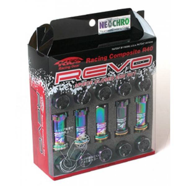 Project Kics - Project Kics R40 Revo Lug Nuts 12X1.25 20pc - Neochrome