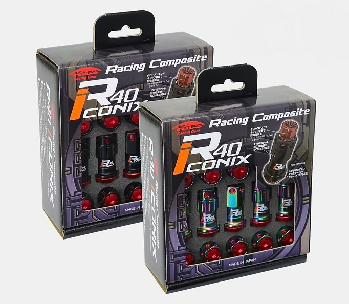 Project Kics Project Kics R40 Iconix Lug Nuts 12X1.50 20pc