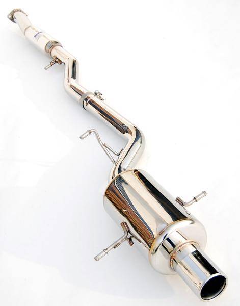 Invidia - 2004-2008 Subaru Forester XT Invidia G200 Rolled Stainless Steel Tip Cat-back Exhaust