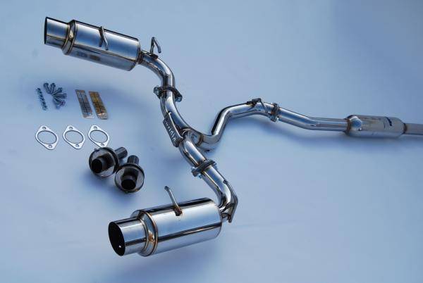 Invidia - 2013+ Scion FR-S Invidia N1 Dual Stainless Steel Tips Cat-back Exhaust