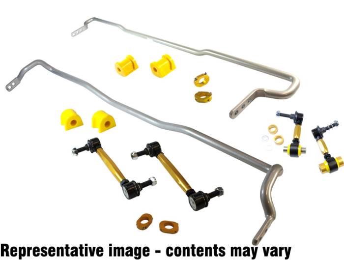 Whiteline - 2011-2014 Subaru WRX Whiteline Front And Rear Sway Bar Kit w/End Links
