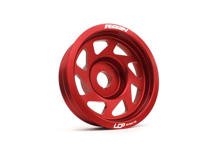 Perrin - 2015+ Subaru WRX (EJ Engine) Perrin Lightweight Crank Pulley - Red