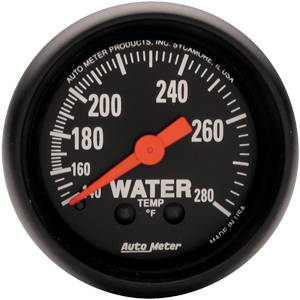 Auto Meter - Auto Meter Z-Series 2 1/16- Mechanical Water Temperature - 140 - 280 deg. F