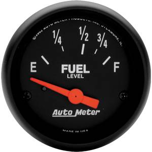 Auto Meter - Auto Meter Z-Series 2 1/16 - Short Sweep Electric Fuel Level - 73?s Empty / 8-12?s Full