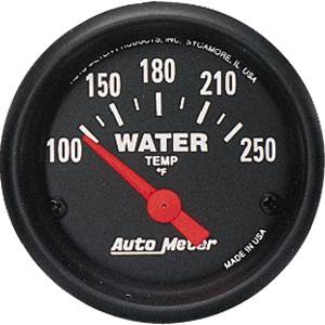 Auto Meter - Auto Meter Z-Series 2 1/16- Short Sweep Electric Water Temperature - 100 - 250 deg. F
