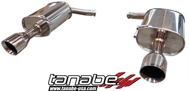 Tanabe - 2008+ Infiniti G37 Sedan Tanabe Medallion Touring Dual Muffler Axelback Exhaust
