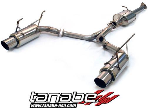 Tanabe - 2000-2005 Honda S2000 Tanabe Concept G Dual Muffler Catback Exhaust