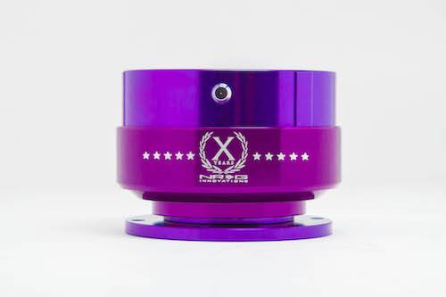NRG Innovations - NRG Innovations Quick Release Gen 2.0 (Purple Body w/ Titanium Chrome Ring)