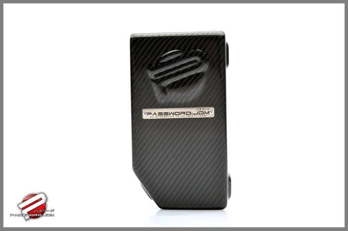 Password JDM - 2012-2015 Honda Civic Password:JDM Dry Carbon Fiber Fuse Box Over-Cover V.1