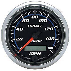 Auto Meter - Auto Meter Cobalt 3 3/8- In-Dash Speedometer - 160 MPH
